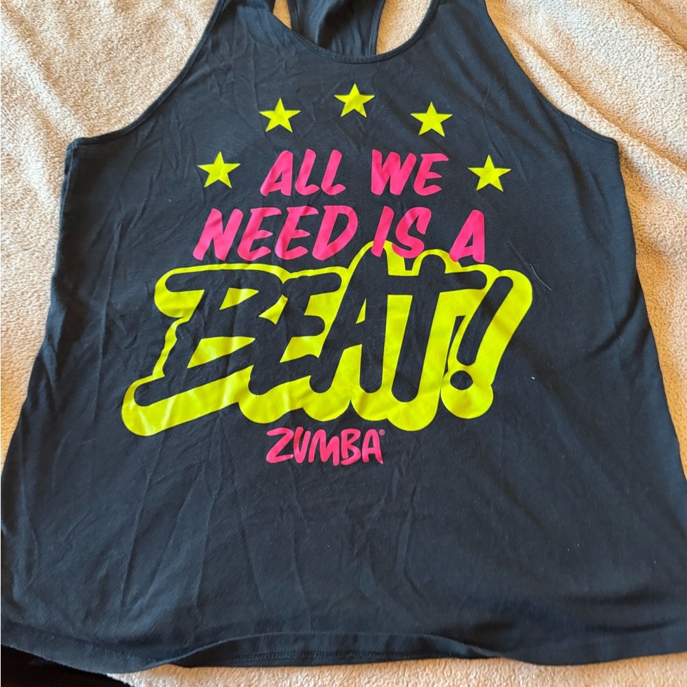 Zumba Fitness Charcoal Tank Top